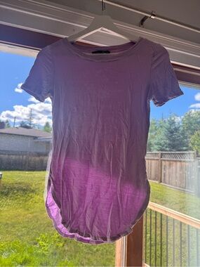 Essentials Women’s Lavender Short Sleeve Tank Top